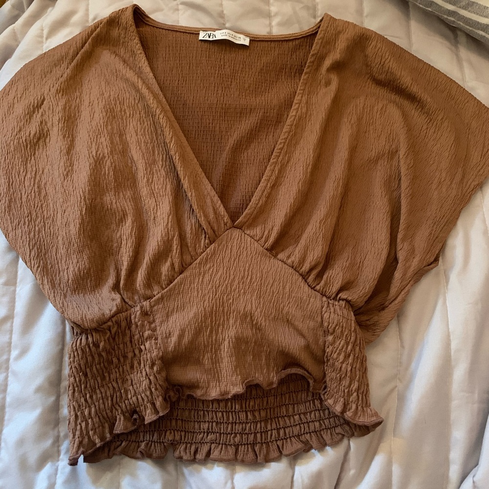 Zara low cut top